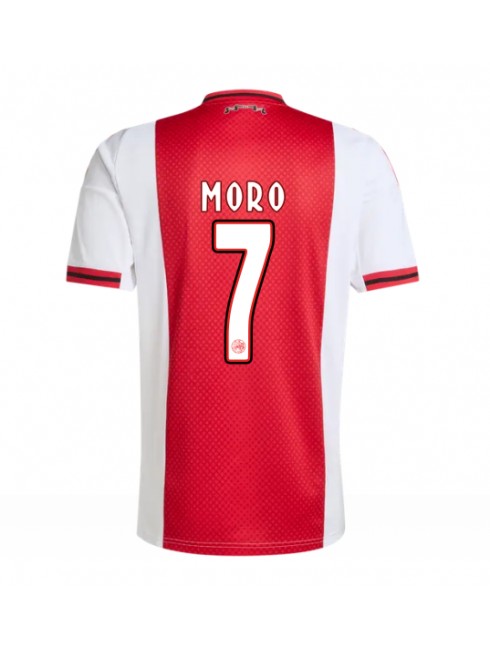 Ajax Raul Moro #7 Heimtrikot 2025-26 Kurzarm Ajax Raul Moro #7 Heimtrikot 2025-26 Kurzarm